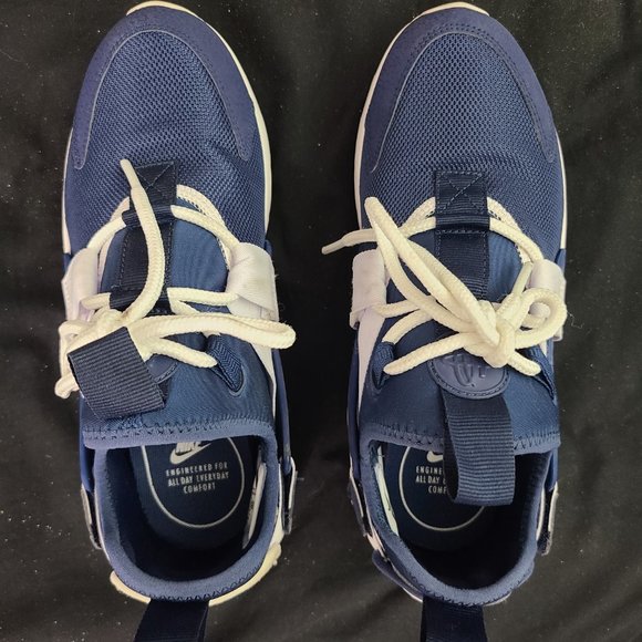 Nike Air Huarache City Low 5 Mesh Breathable White Blue AH6804-400 US size 6 - Picture 2 of 4